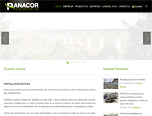 Tablet Screenshot of panacor2000.com